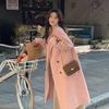 2025 Korean Style Wool Mid-Length Over-the-Knee Coat