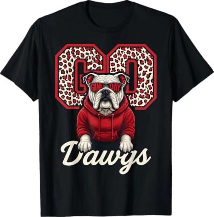 Go Dawgs Funny Bulldogs Apparel for Men Women T-Shirt M