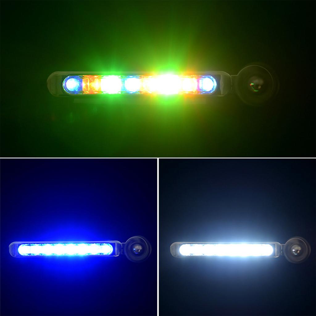 Wind Powered LED Lights Versatile LED Wind Driven Car Mesh Lights for Car Radiators Easy Installation No Battery Needed