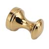 Robe Hook Simple Beautiful Copper Single Wall Hooks Clothes Hook for Bathrooms Barber Stores Gold