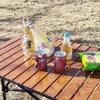 Portable Folding Chair and Table Set for Camping, Fishing, Dining, Street Vendors, Barbecue, and Outdoor Self-Driving Tours.