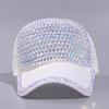 Mesh Woman Shiny Cap Breathable Duck Tongue Hat Casual Rhinestone Baseball Cap  Leisure Activities