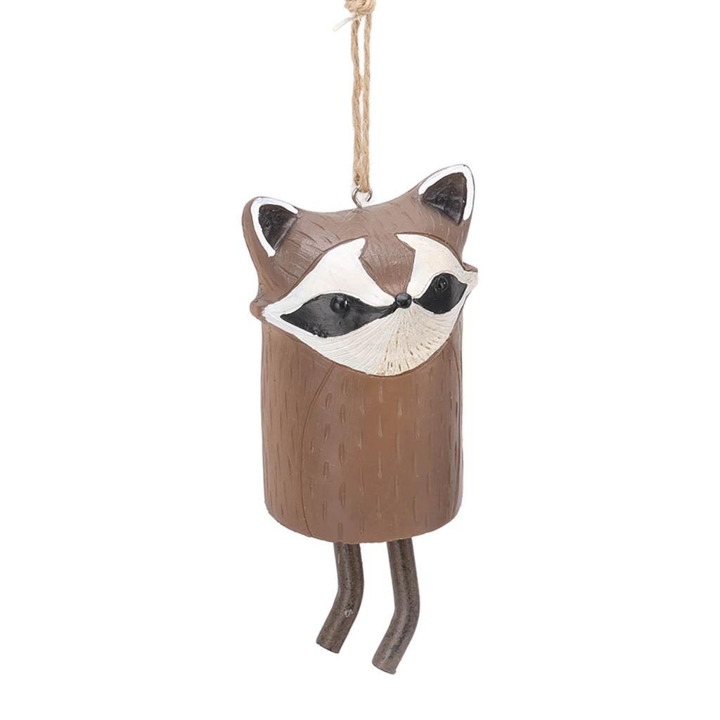 Rustic Hanging Animal Wind Chimes Resin Hand Made Natural Garden Decoration for Gardens Backyards