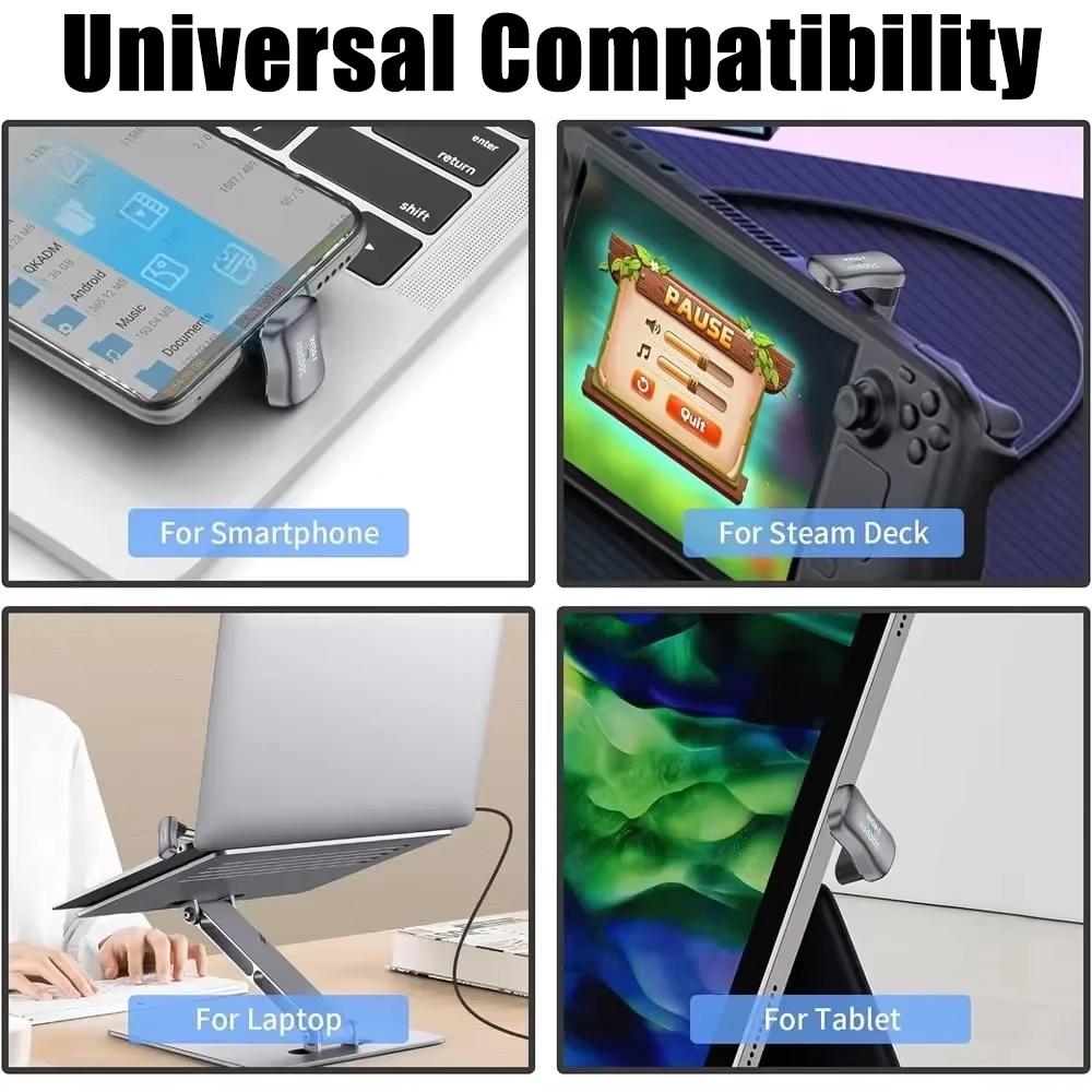 USB3.2 PD100W USB-C to USB-C U-Shape 10Gbps ThunderBolt 3 Cable 5A Type-C Cord For iPhone 15 Pro Max MacBook Pro Samsung Huawei