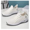 Women's New Flying Weave Sports Shoes, Comfortable and Breathable Running Shoes, Large Size Lightweight Single Shoes