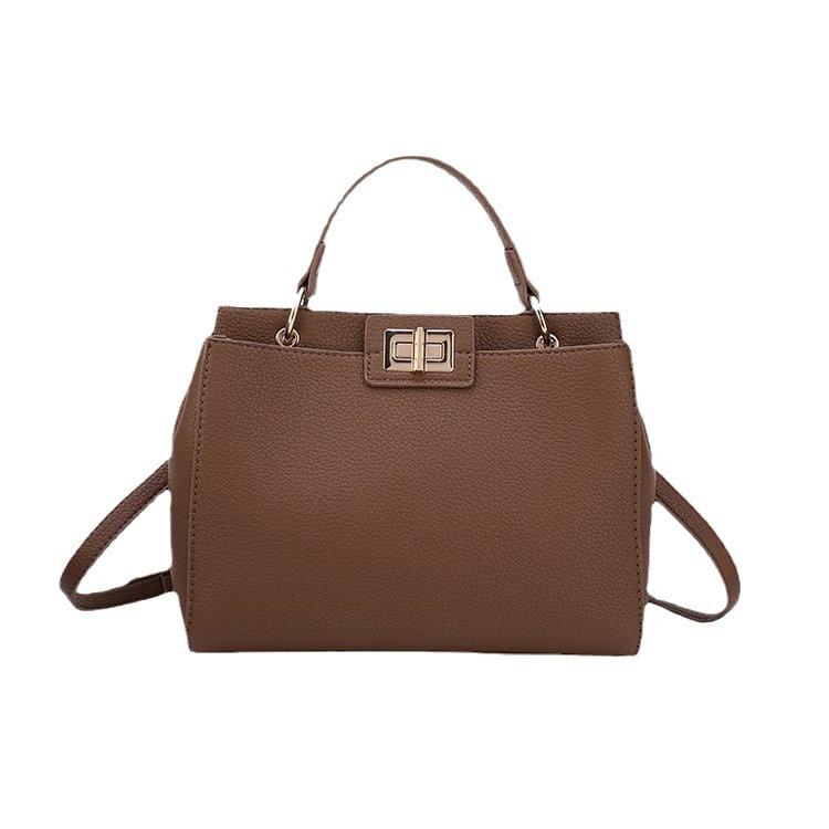 Simple Urban Shoulder Bag for Women Small Square European and American Bag Large Capacity Women's PU Bag