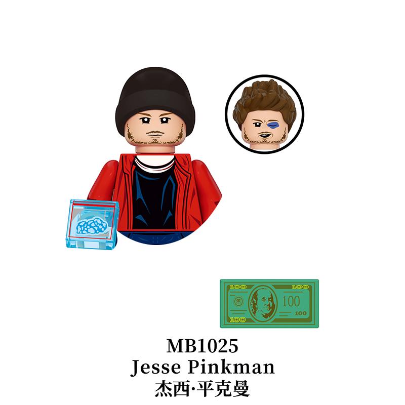 New Office Heisenberg Bricks God Of War Kratos For Toys Gifts Mini Action Figures Children Building Blocks For Party Gifts