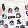 50pcs Animal Halloween Laser Sticker Laptop Decal Fantasy Graffiti Sticker DIY Decoration Mobile Phone Notebook Sticker