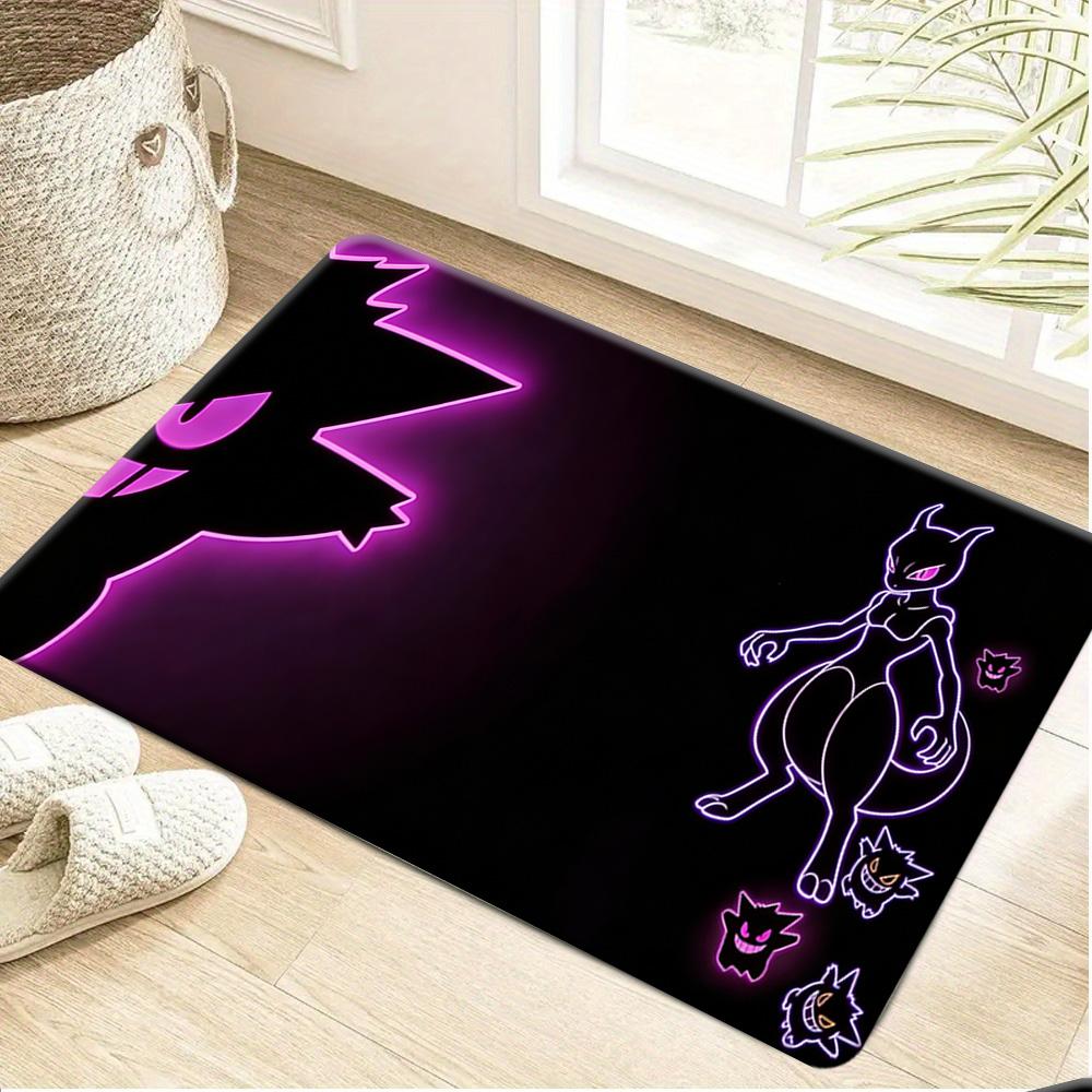 

Pokemon Pikachu Abstract Watercolor Landscape Print Non-slip Doormat, Soft Absorbent Floor Rug for Home Decor 40cm x 60cm