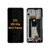 LCD Screen and Digitizer Full Assembly for ZTE V50 Vita With Frame;Black; + Tools