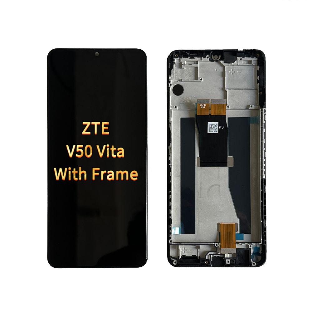 

LCD Screen and Digitizer Full Assembly for ZTE V50 Vita With Frame;Black; + Tools