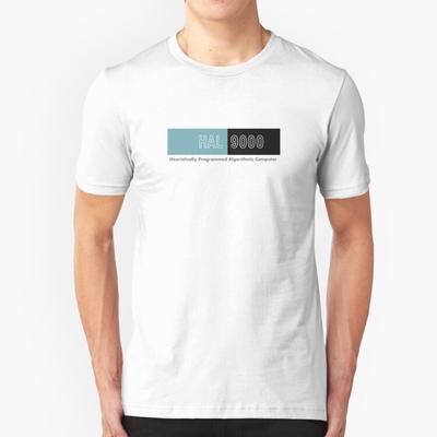 Herren T-Shirt 2001 A Space Odyssey Inspired HAL9000