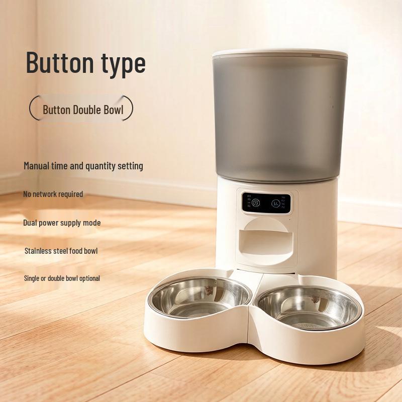 Smart Pet Automatic Feeder: Large Capacity