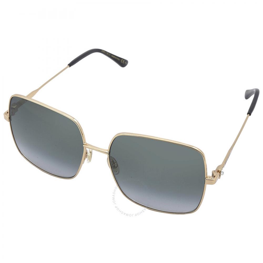 Jimmy Choo Dark Grey Square LadieS SunglaSSeS Lili S 02m2 9o 58