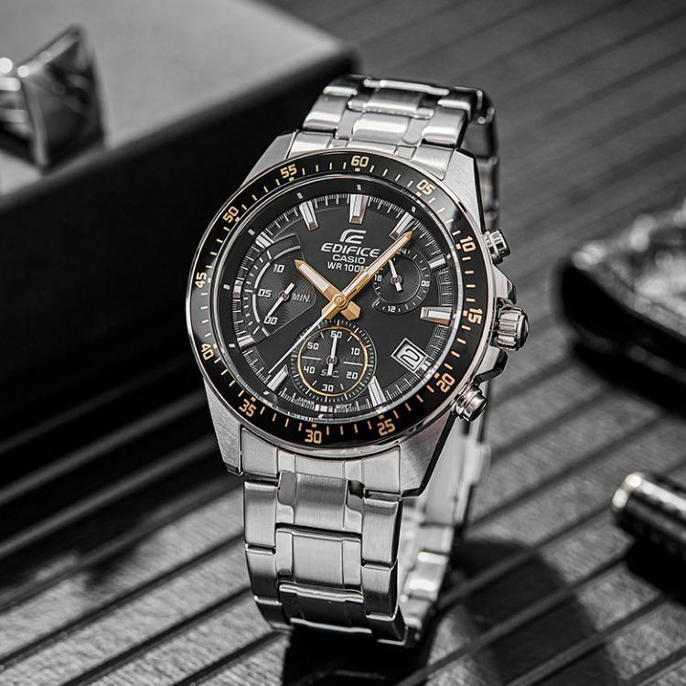 Casio Men EDIFICE Black Watch EFV-540D-1A9VUPRD