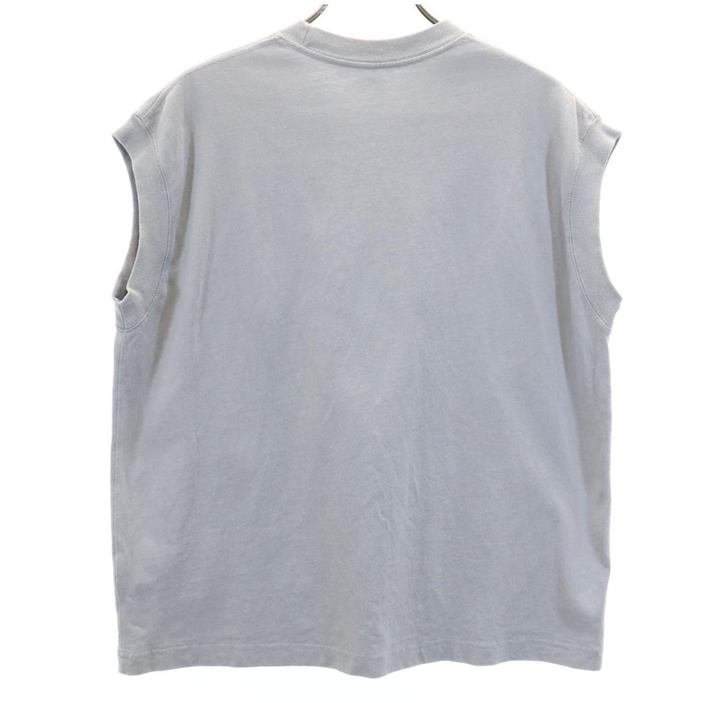 Danton No Sleeve T-shirt 36 Gray POCKET Women Used