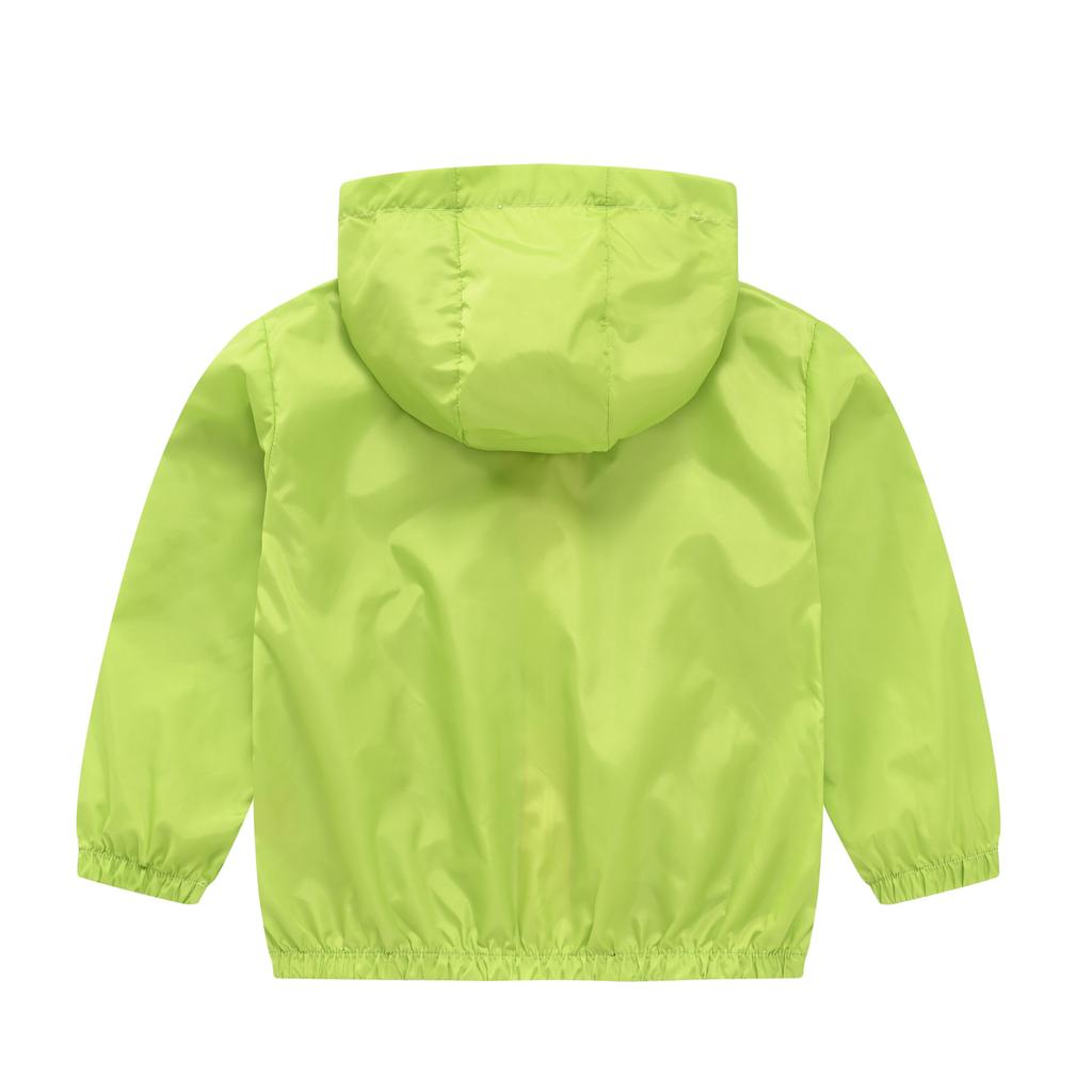 Children's Children's Sunscreen Jacket Boys and Girls Skin Coat Rainbow Hooded Sunscreen Clothing Air Conditioning Shirt