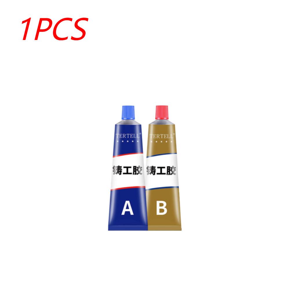 1-5X Super Strong Metal Repair Glue Welding High Temperature Resistant AB Glue Metal Plastic Filler Epoxy Adhesive Sealant