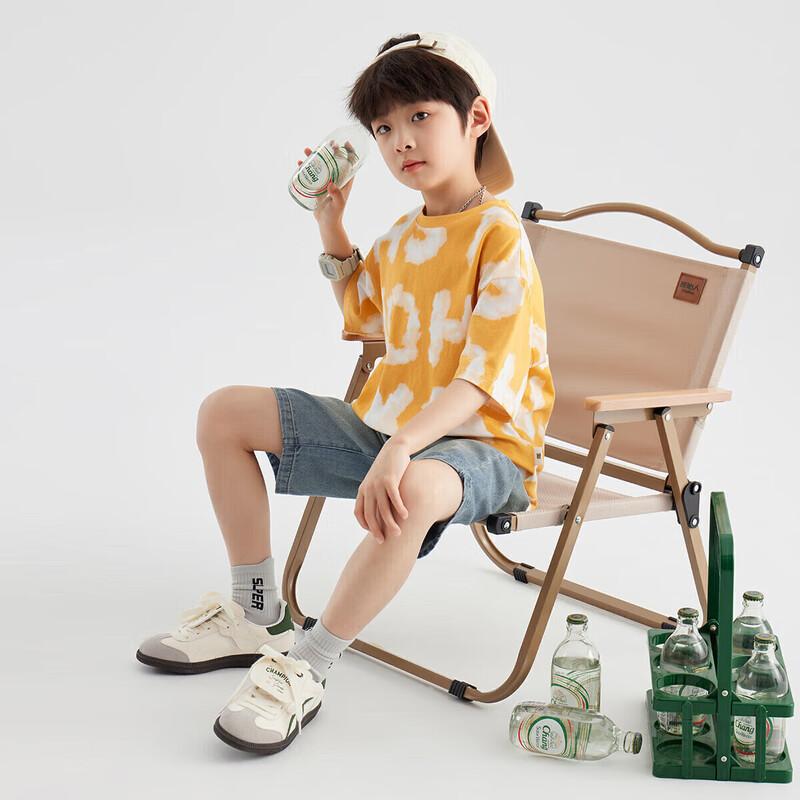 Boys  Cotton Cooling Short Sleeve T-Shirt 150