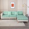 2 Colors Elastic Sofa Seat Cushion Covers for Living Room Sofa Cover Geometric Couch Cover L Shaped Chaise Longue Sofa Slipcover