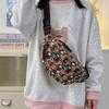 Retro-Karo-Tasche, literarisch und vielseitig, Brusttasche für Mädchen 2025, Umhängetasche, Knödeltasche, neue High-End-Nischen-Handy-Bauchtasche
