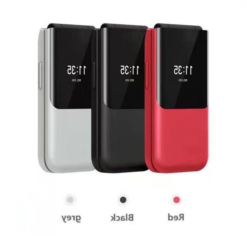 Dual SIM 2G Flip Phone for Seniors and Students