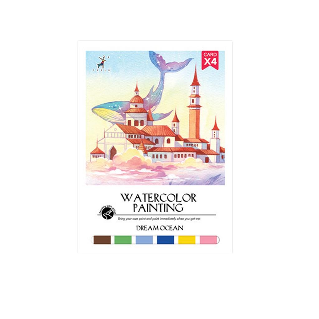 Set de pictură în acuarelă, cadou jucărie pentru aniversare, activitate de călătorie, pentru adolescenți și adulți începători