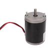 12V 120W Brushed Motor High Speed 5000RPM Small Brushed Motor with D Shaft for Electric Scooters Motorcycles DIY Generator