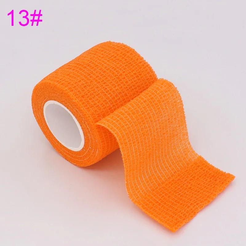 18 Colors Athletic Wrap Tape Self Adhesive Elastic Bandage Sports Protector for Knee Ankle Shoulder