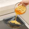 Separate Anti-leak Sink Drain Basket Detachable Openable Bottom Cover Filter Quickly Food Waste Filter Basket Magnetic Triangle