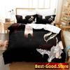 New Dance In The Vampire Bund Bedding Set Print With Pillowcase Bed Duvet Cover Soft Single Double Queen Super King Size