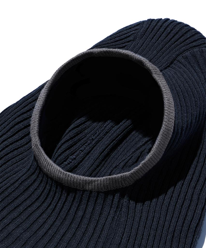 MADDEN Funny Pullover Knit Hoodie Charcoal