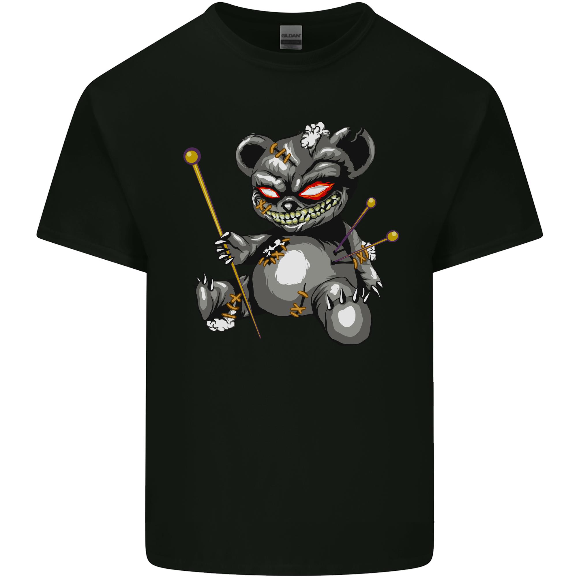 Voodoo Doll Skull Koala Bear Halloween Unisexs Light Cotton TShirt S