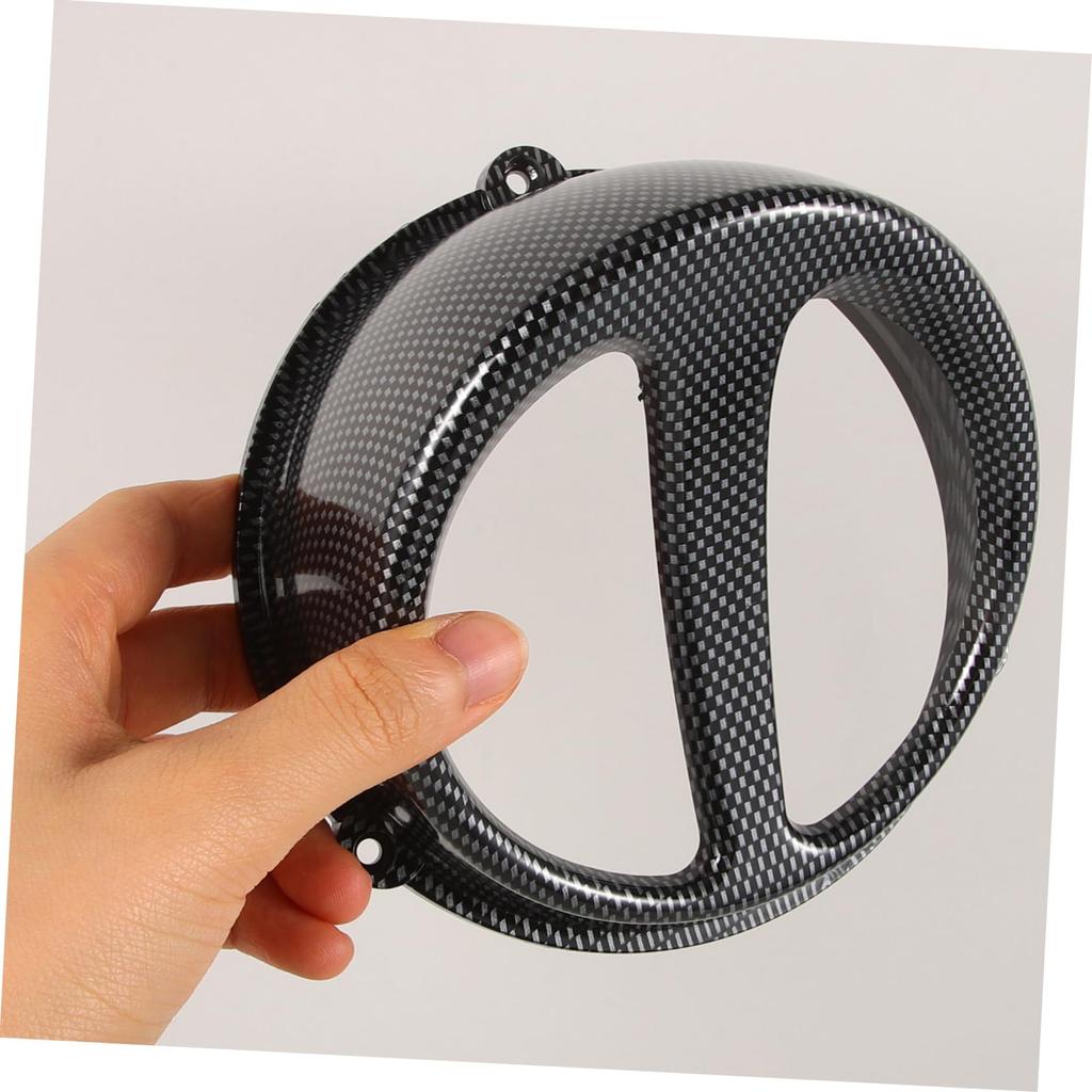 FUNOMOCYA Motorcycle Cover Engine Cooling Fan Cover Air Scoop Cover Bike Fan Cover