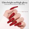 The BORN PRETTY Gel Nail Polish Set includes a base top and This set is and compatible with coat, coat, adhesive. 3-piece wipe-free, long-lasting,