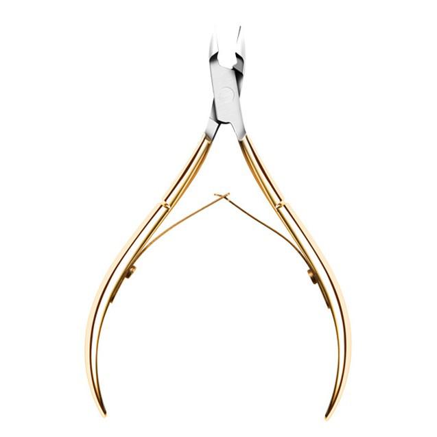 Nail Salon Manicure Set: Cuticle Scissors, Grinding File & Storage Box