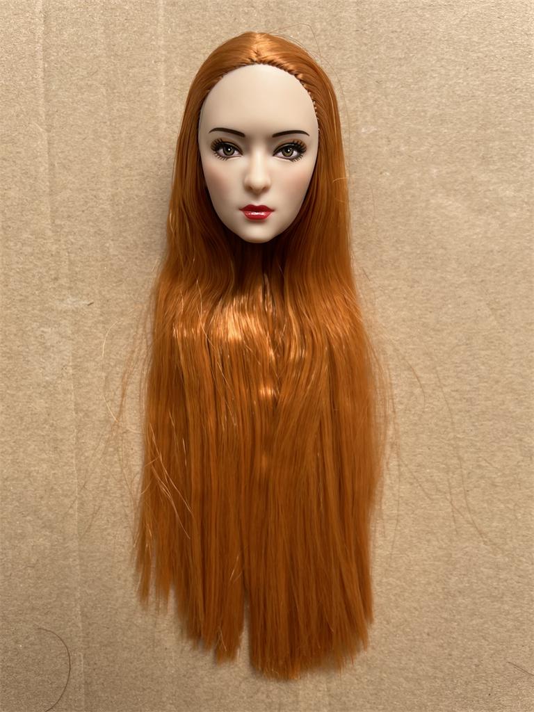 MENGF New Doll Heads 22 Joints Movable 25cm Body Colorful Straight Curl Hairs Vintage Make Up Size 1/6 Doll DIY Accessories