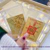 2026 New Year Gold Blessing Stickers: Pure Gold Good Luck Mobile Phone Accessory in Red Gold