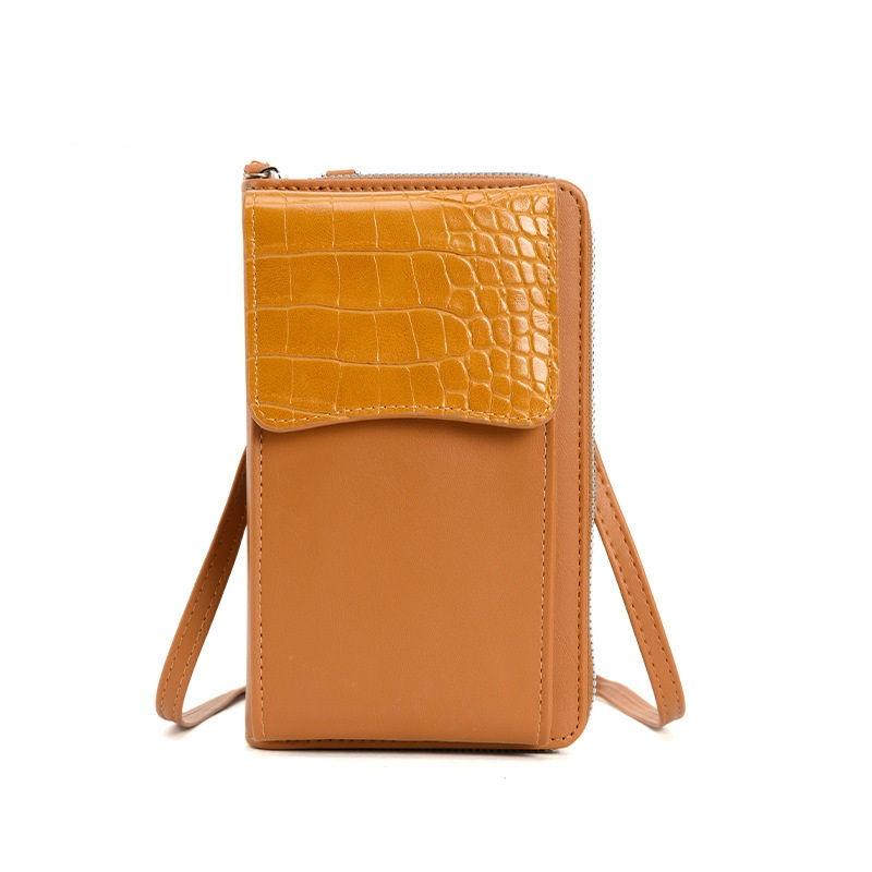 Fashion Women Phone Bags Classic Design Shoulder Crossbody Messenger Bag Zipper Coin Purse Wallets GZW