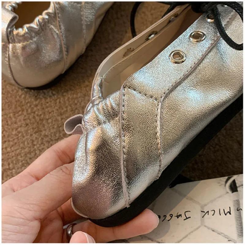 Modische durchbrochene Netz-Zehenteiler-Damen-Tabi-Ballerinas Sommer Bequem Gehen Faule Mokassins Freizeit Mädchen Tanzschuh