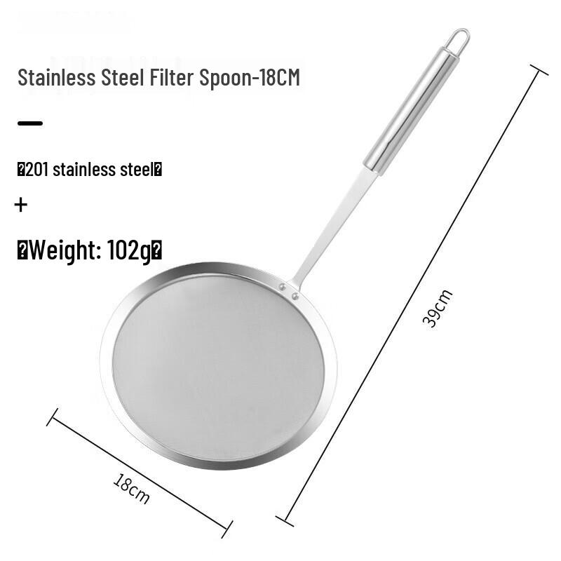 Edelstahl Feinsieb Schöpfkelle