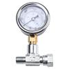 Professional Grade Stainless Steel Pressure Gauge Assembly for Airless Paint Sprayer Compatible with Multiple Models