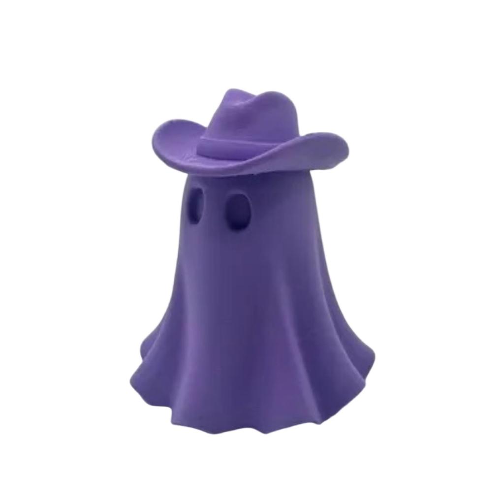 Ghost Figurine Cowboy Ghost Ornament Desk Ornament Home Decoration For Dorm Entryway Tabletop Bedroom Living Room Garden Indoor