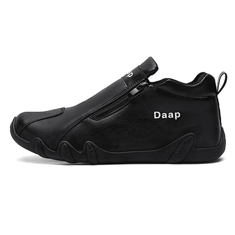 Men's Shoes New Autumn High-top Casual Shoes Men's Work Tooling Shoes Trendy Versatile Outdoor Hiking Shoes