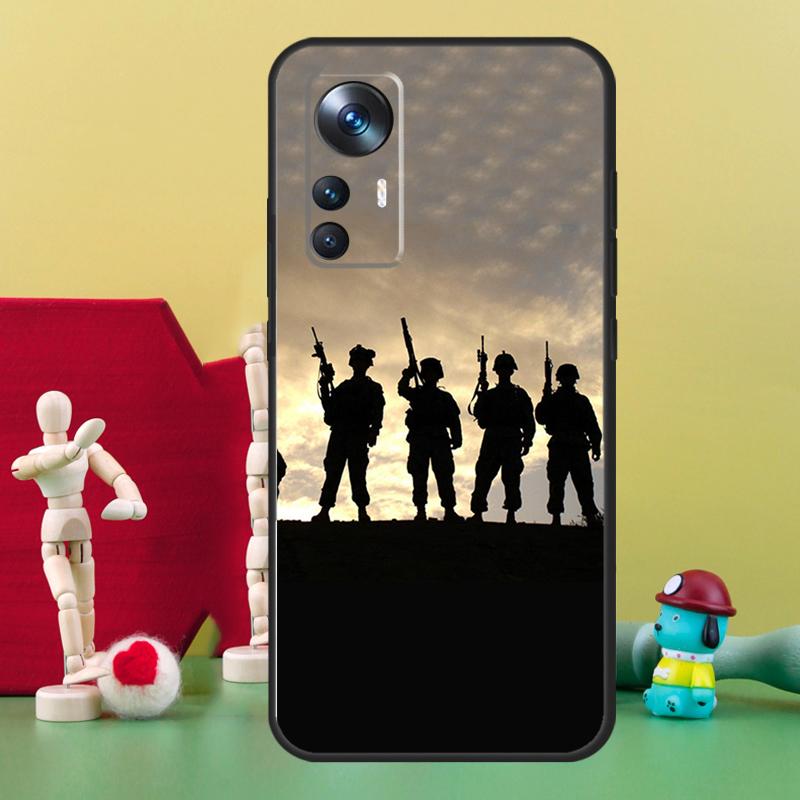 Camo military Army Case For Xiaomi 17 Pro Max 14 15 Ultra 15T 13T 14T POCO X7 Pro X5 X6 F5 F6 F7 F8 Ultra Cover