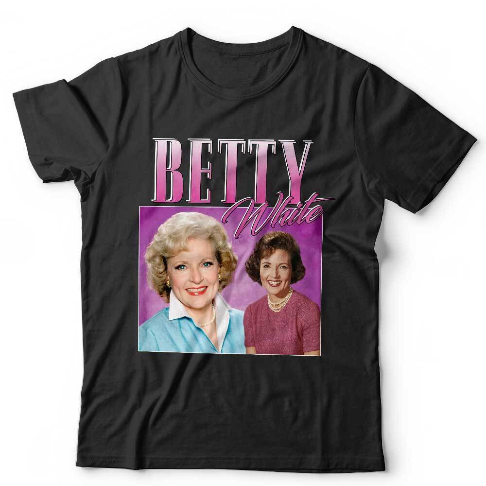 Betty White Tshirt Appreciation Unisex and Kids Homage Throwback Stag Do Hen Funny