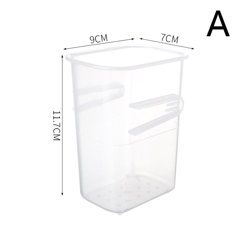 

Органайзер для холодильника, ящик для хранения свежих продуктов, контейнер для фруктов и специй, кухонный органайзер, держатель для столовых приборов прозрачный