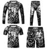 Kids' Sportswear Set: Breathable, Stretchable 4-Piece for Basketball, Football, Cycling & Outdoors