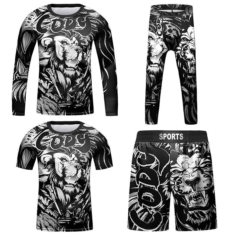 Kids' Sportswear Set: Breathable, Stretchable 4-Piece for Basketball, Football, Cycling & Outdoors