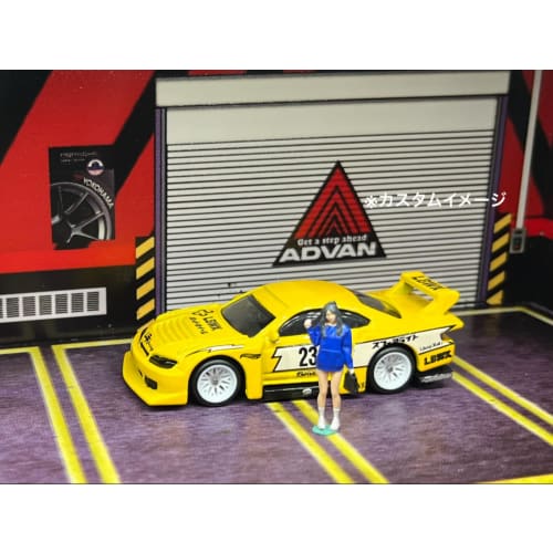 1/64 scale custom wheels (set of 4) White mesh & CE28 style & 5-spoke & 4-spoke AH0004, approximately 10.8mm, for miniature cars, etc.